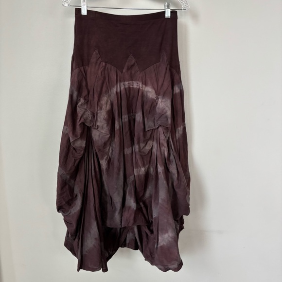 Katze Tie Dyed Boho Styled Skirt Size S/M - Picture 3 of 10